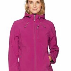WHITE SIERRA Fuchsia Pink Softshell  Hooded Ski Jacket XL